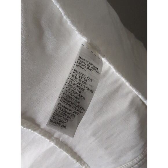 White House Black Market lace denim feminine zip up jacket - Picture 9 of 9